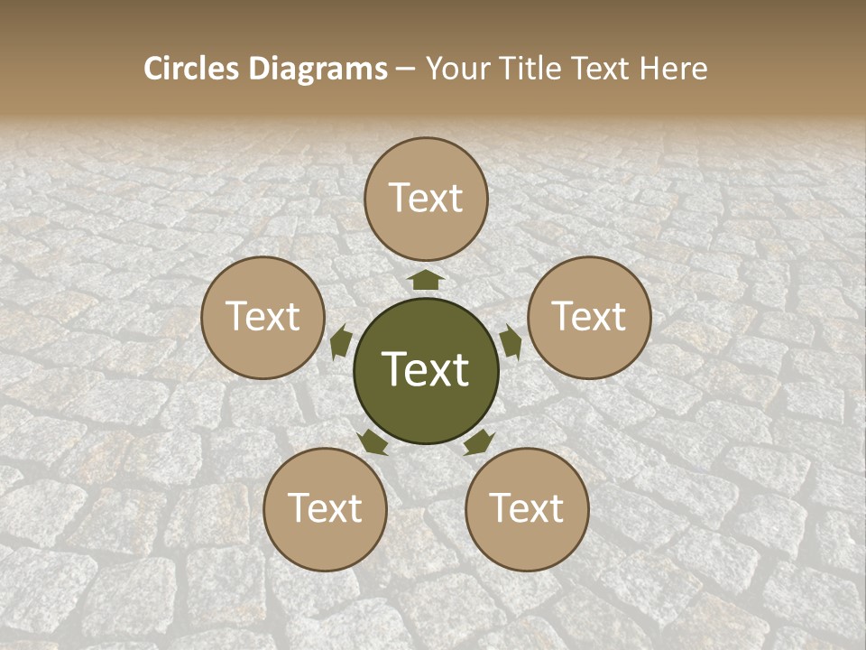 Paved Traditional Construction PowerPoint Template