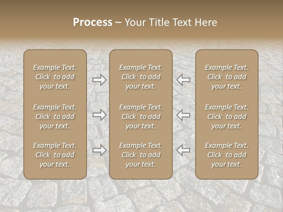 Paved Traditional Construction PowerPoint Template