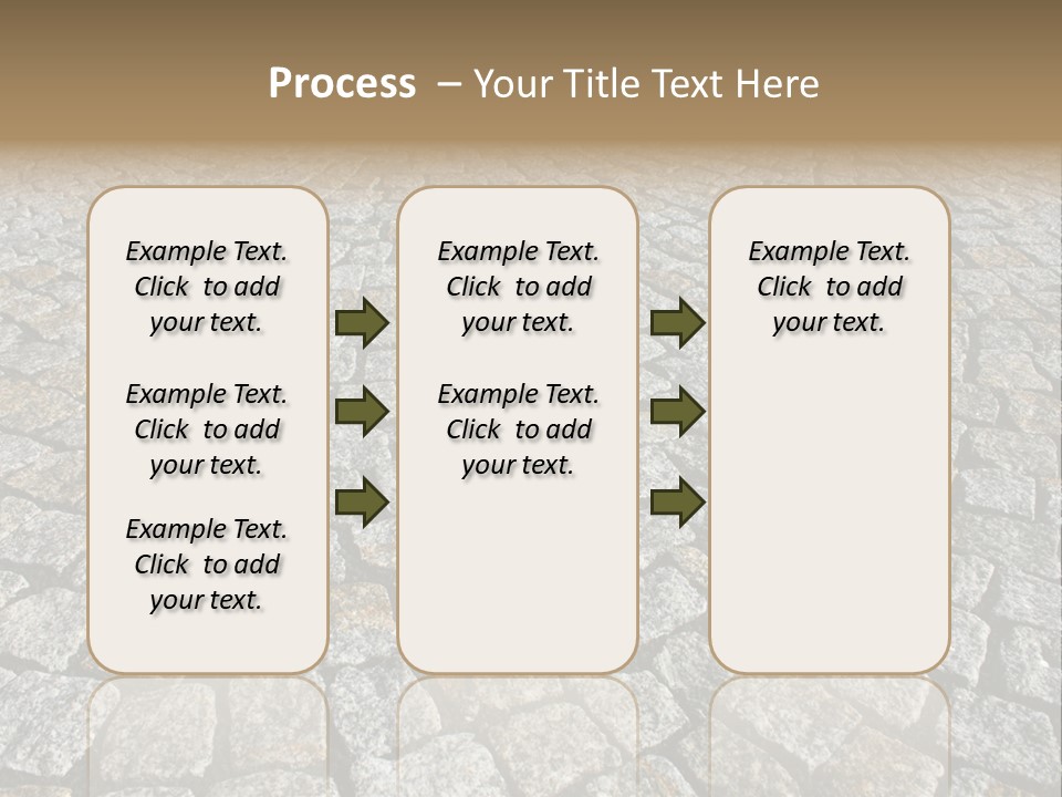 Paved Traditional Construction PowerPoint Template