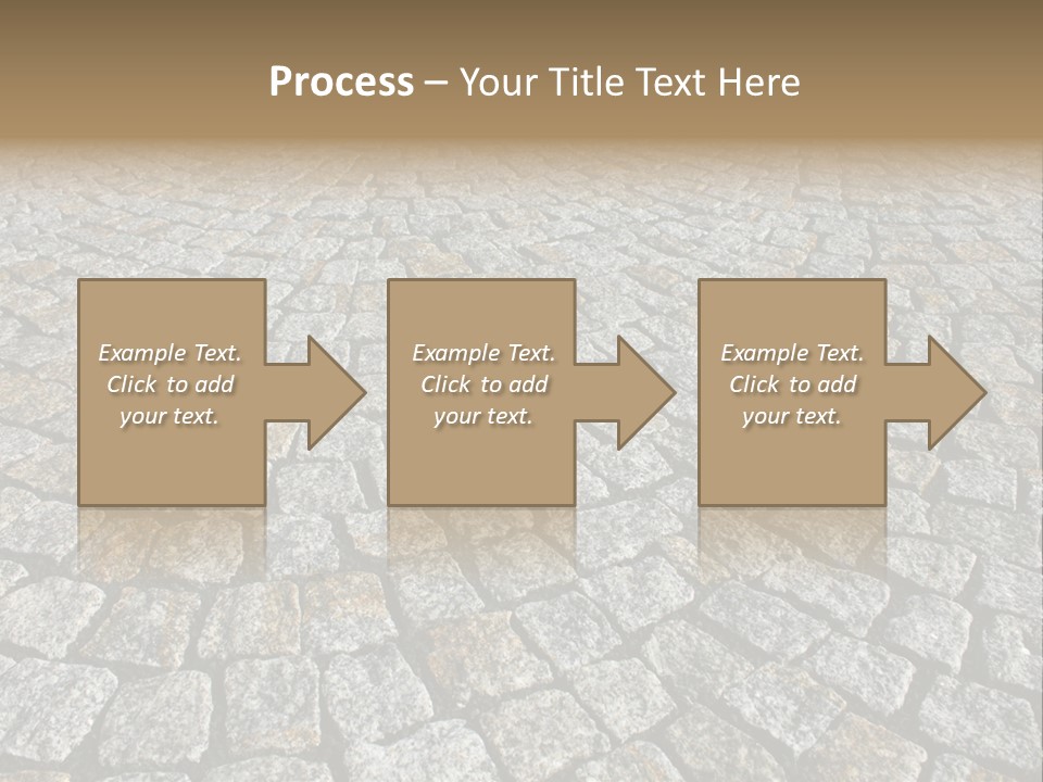 Paved Traditional Construction PowerPoint Template