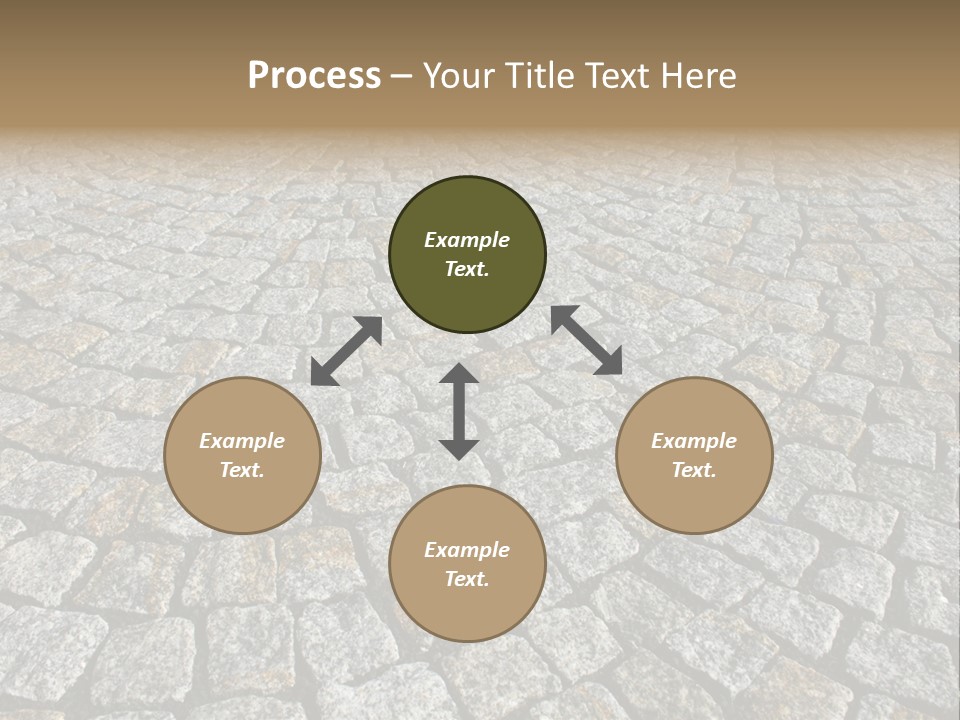 Paved Traditional Construction PowerPoint Template