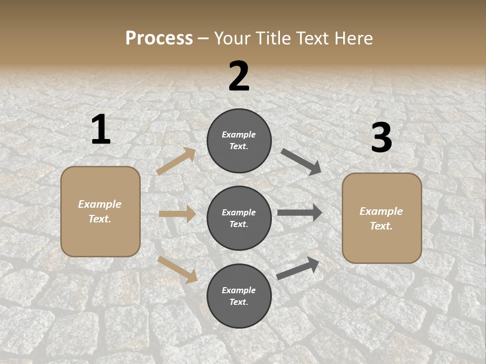 Paved Traditional Construction PowerPoint Template