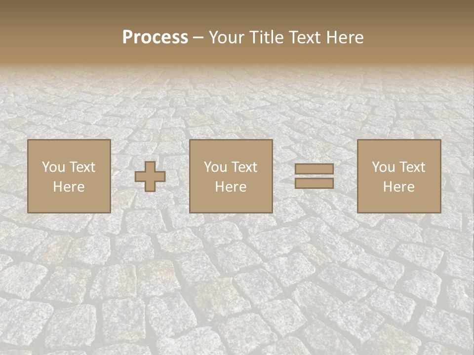 Paved Traditional Construction PowerPoint Template