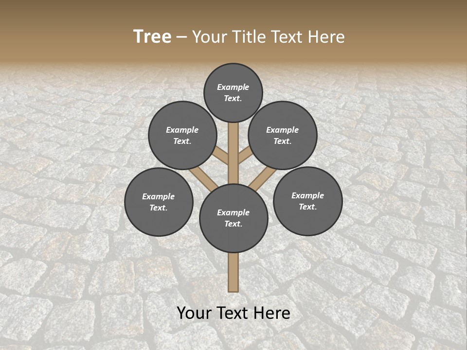 Paved Traditional Construction PowerPoint Template