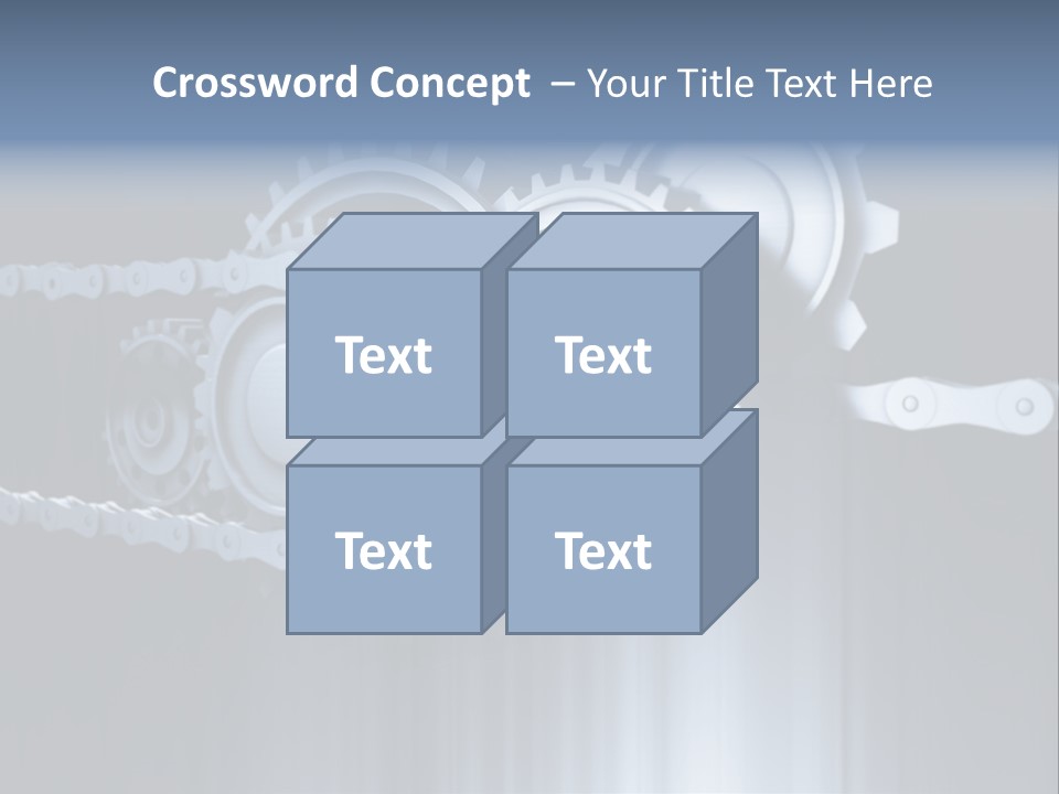 Technology Machine Stainless PowerPoint Template