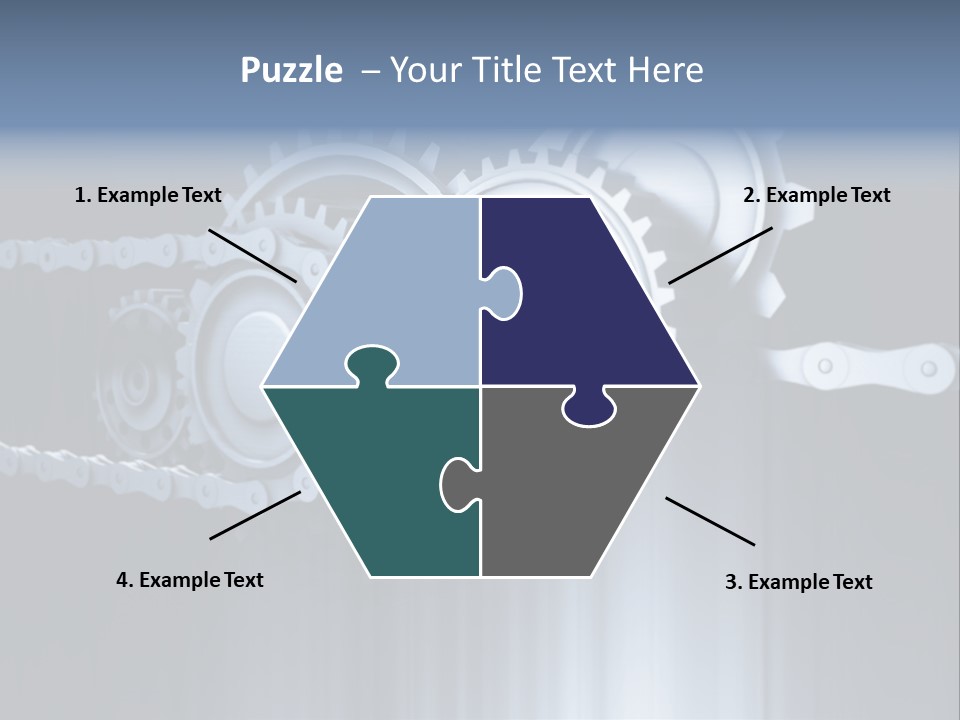 Technology Machine Stainless PowerPoint Template