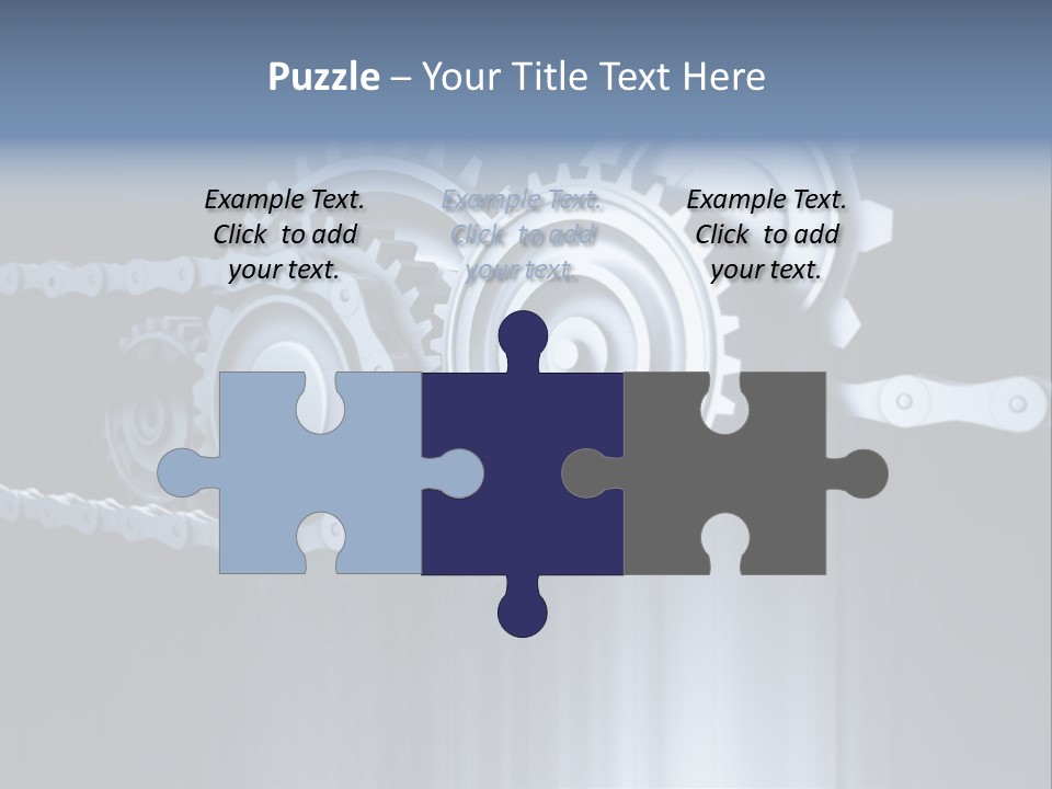 Technology Machine Stainless PowerPoint Template