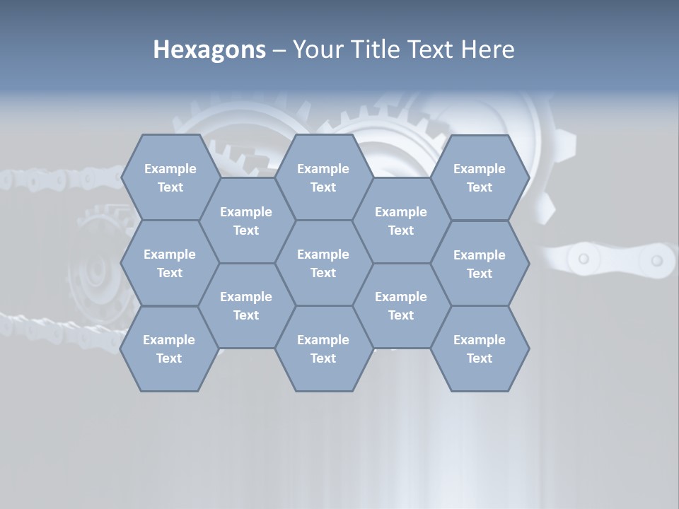 Technology Machine Stainless PowerPoint Template