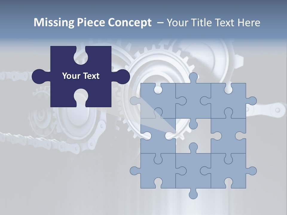 Technology Machine Stainless PowerPoint Template