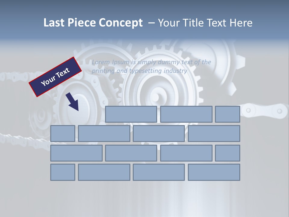 Technology Machine Stainless PowerPoint Template