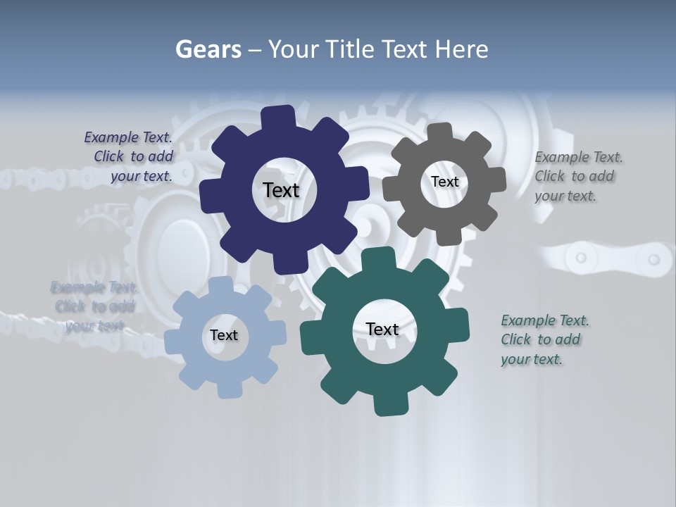 Technology Machine Stainless PowerPoint Template