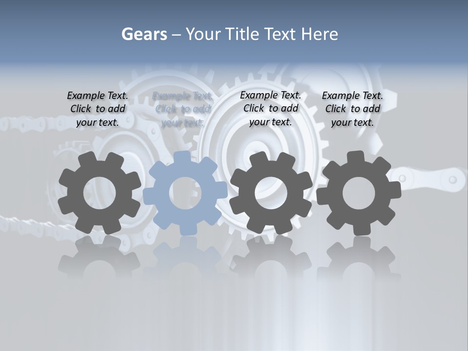 Technology Machine Stainless PowerPoint Template