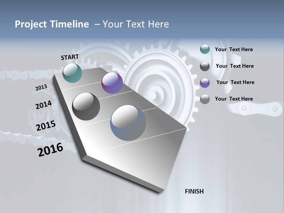 Technology Machine Stainless PowerPoint Template