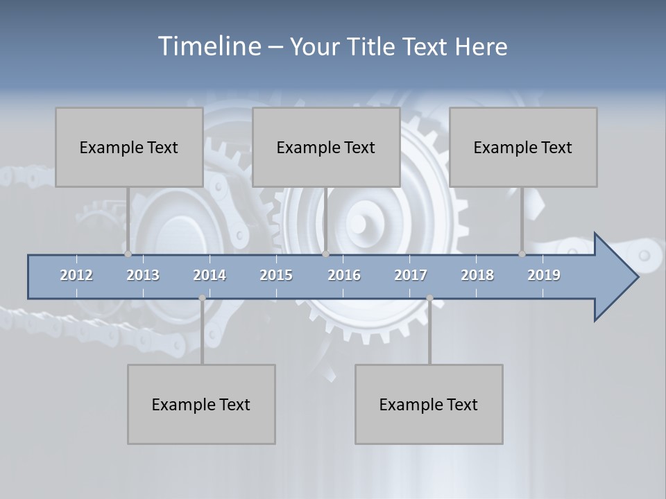 Technology Machine Stainless PowerPoint Template