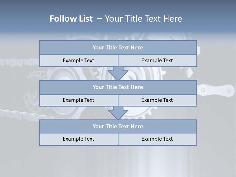 Technology Machine Stainless PowerPoint Template