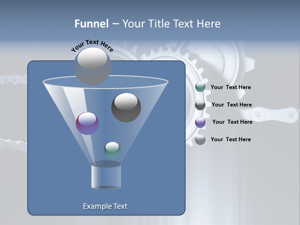 Technology Machine Stainless PowerPoint Template