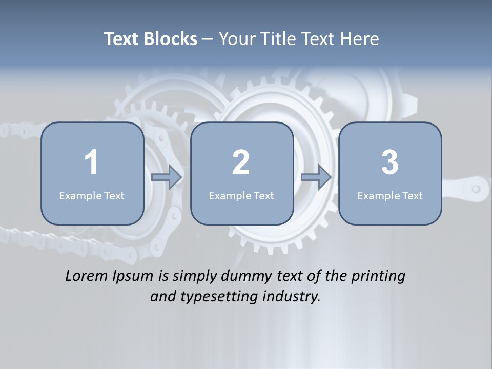 Technology Machine Stainless PowerPoint Template