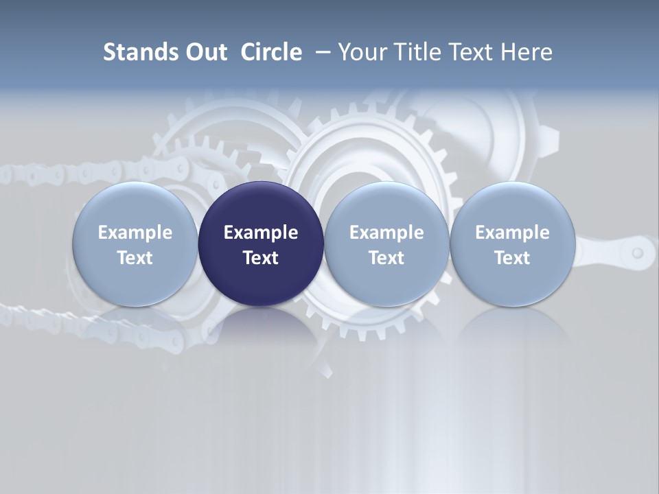 Technology Machine Stainless PowerPoint Template