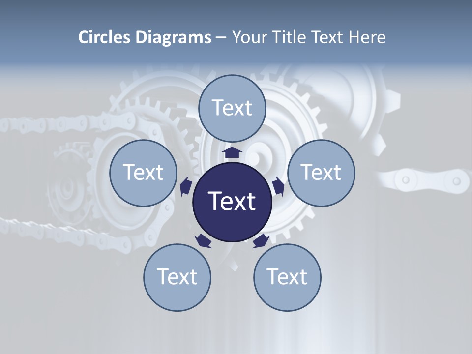 Technology Machine Stainless PowerPoint Template