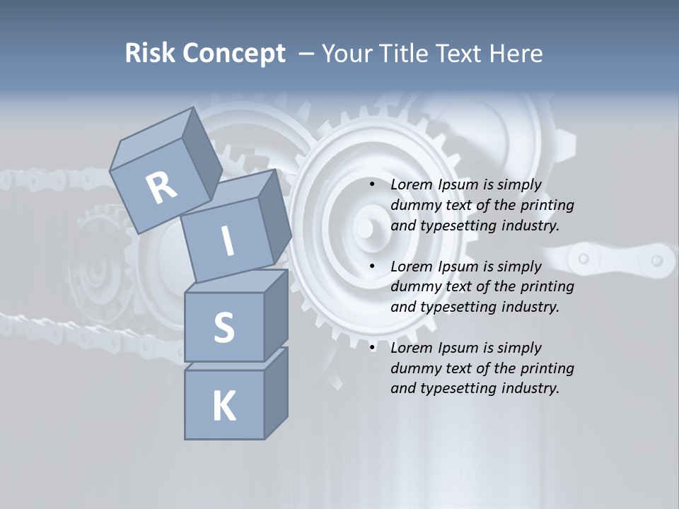 Technology Machine Stainless PowerPoint Template