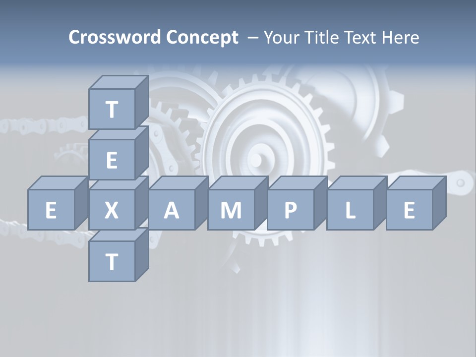 Technology Machine Stainless PowerPoint Template