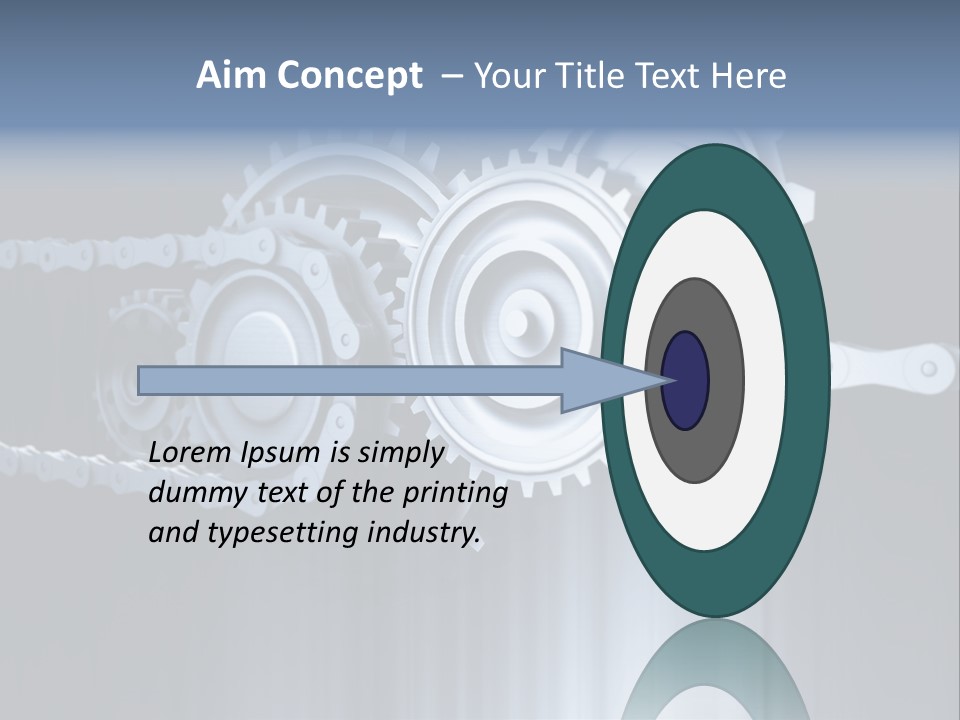 Technology Machine Stainless PowerPoint Template
