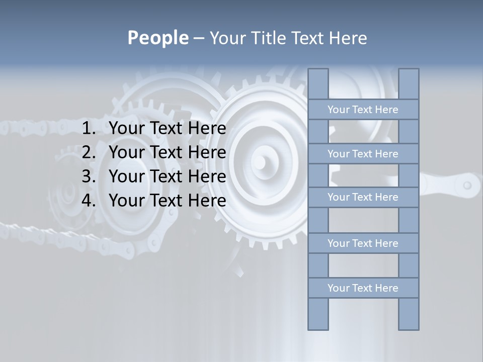 Technology Machine Stainless PowerPoint Template