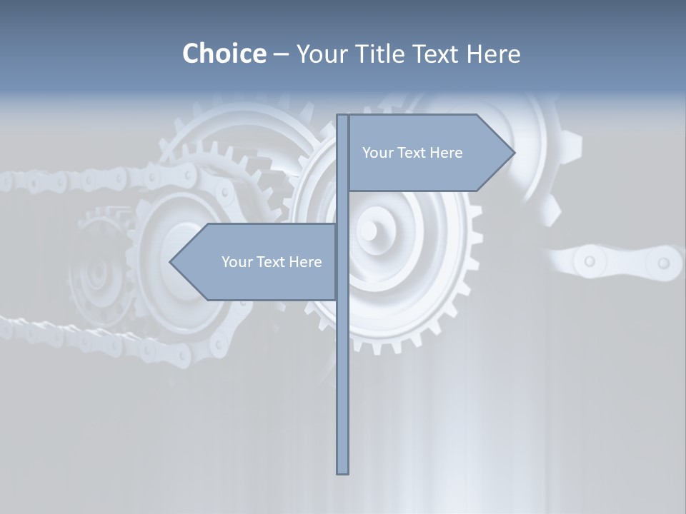 Technology Machine Stainless PowerPoint Template
