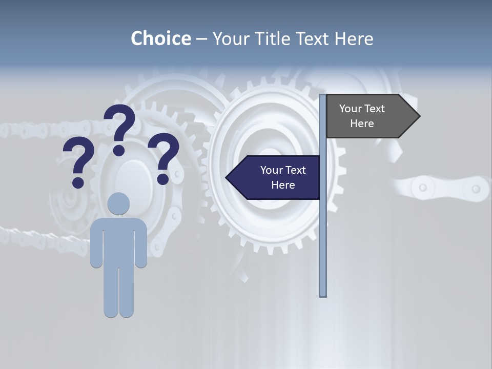 Technology Machine Stainless PowerPoint Template