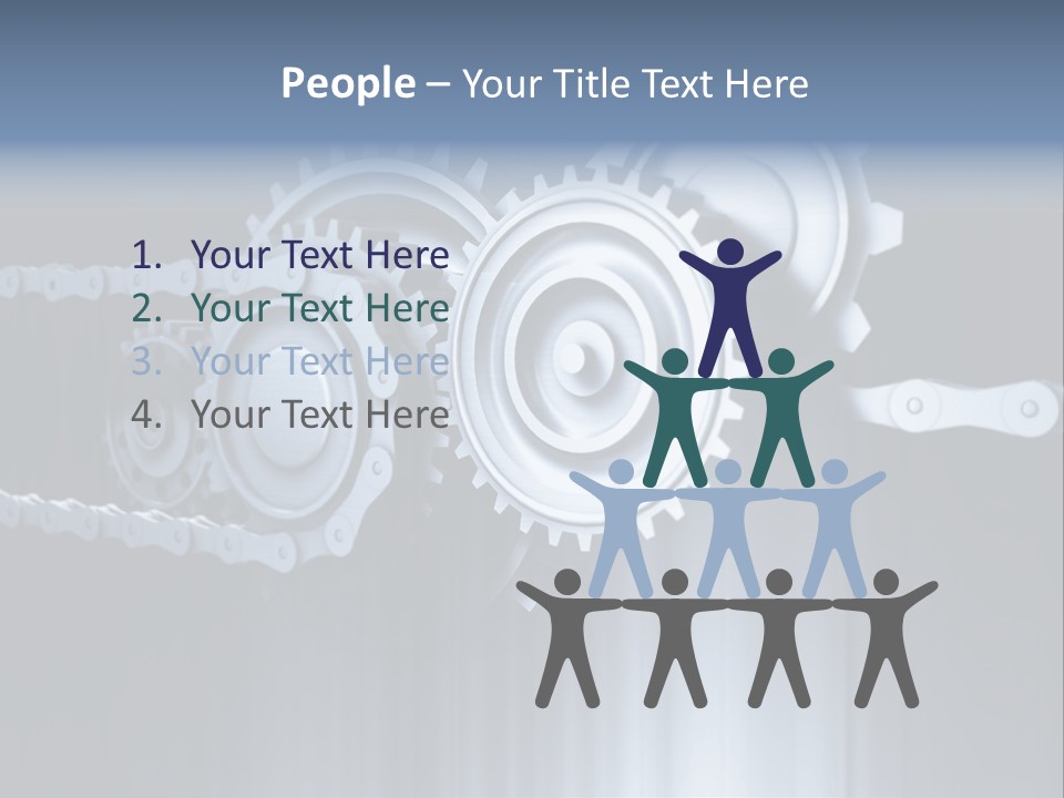 Technology Machine Stainless PowerPoint Template