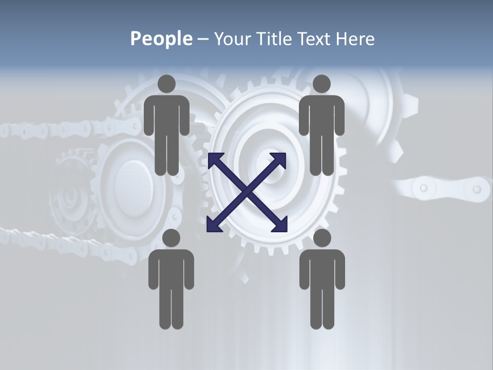 Technology Machine Stainless PowerPoint Template