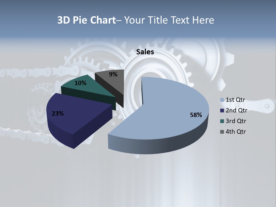 Technology Machine Stainless PowerPoint Template