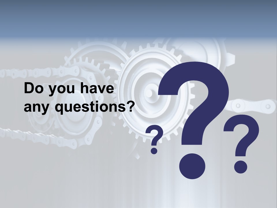 Technology Machine Stainless PowerPoint Template