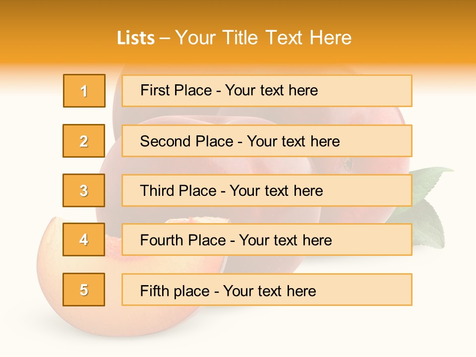 Delicious Vegetarian Healthy PowerPoint Template