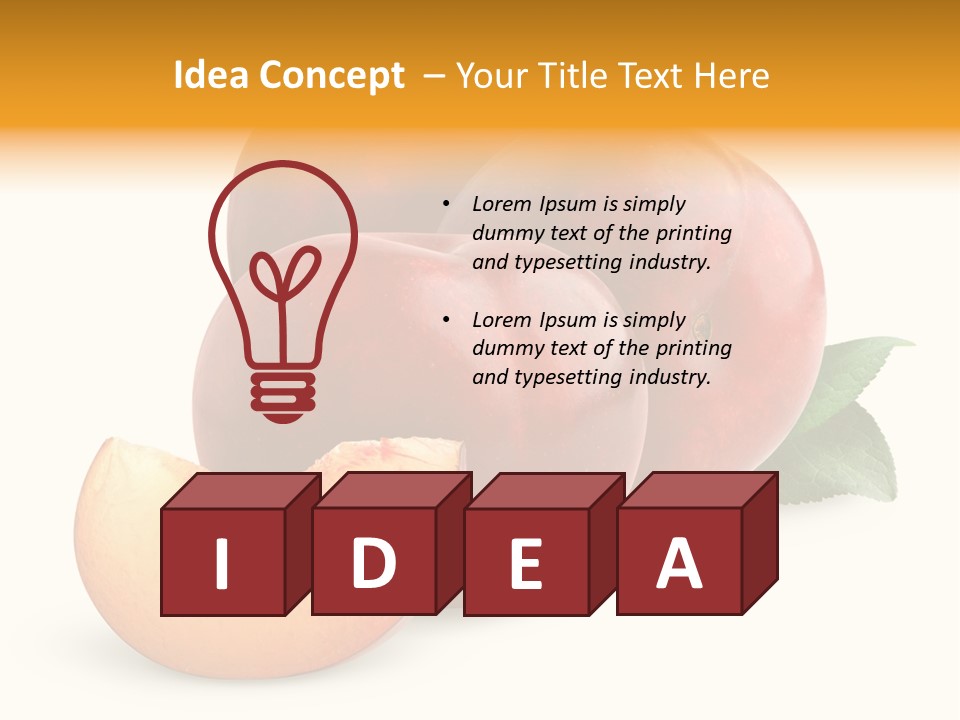 Delicious Vegetarian Healthy PowerPoint Template