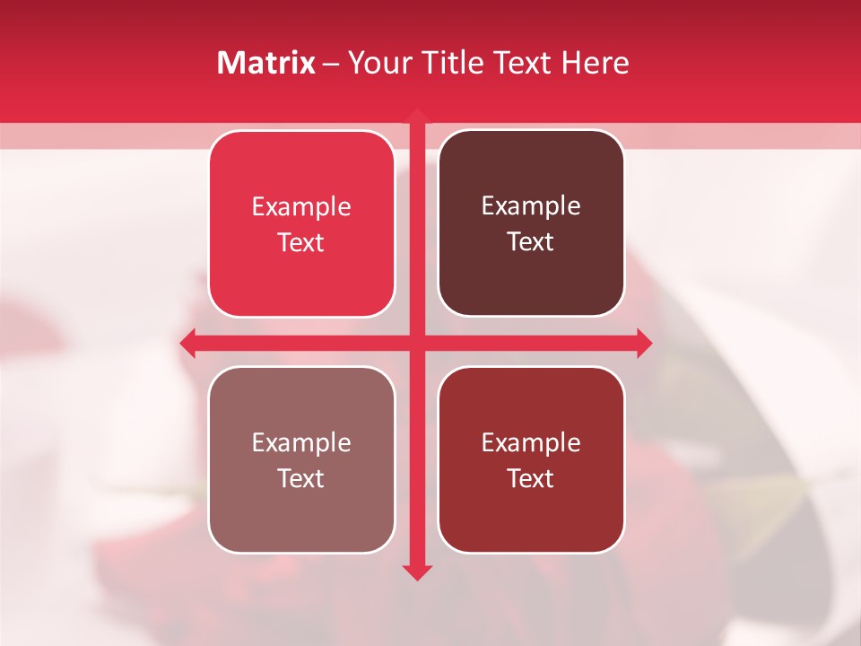 Offwhite Horizontal Floral PowerPoint Template