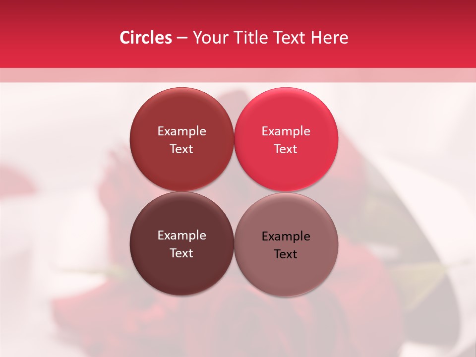 Offwhite Horizontal Floral PowerPoint Template