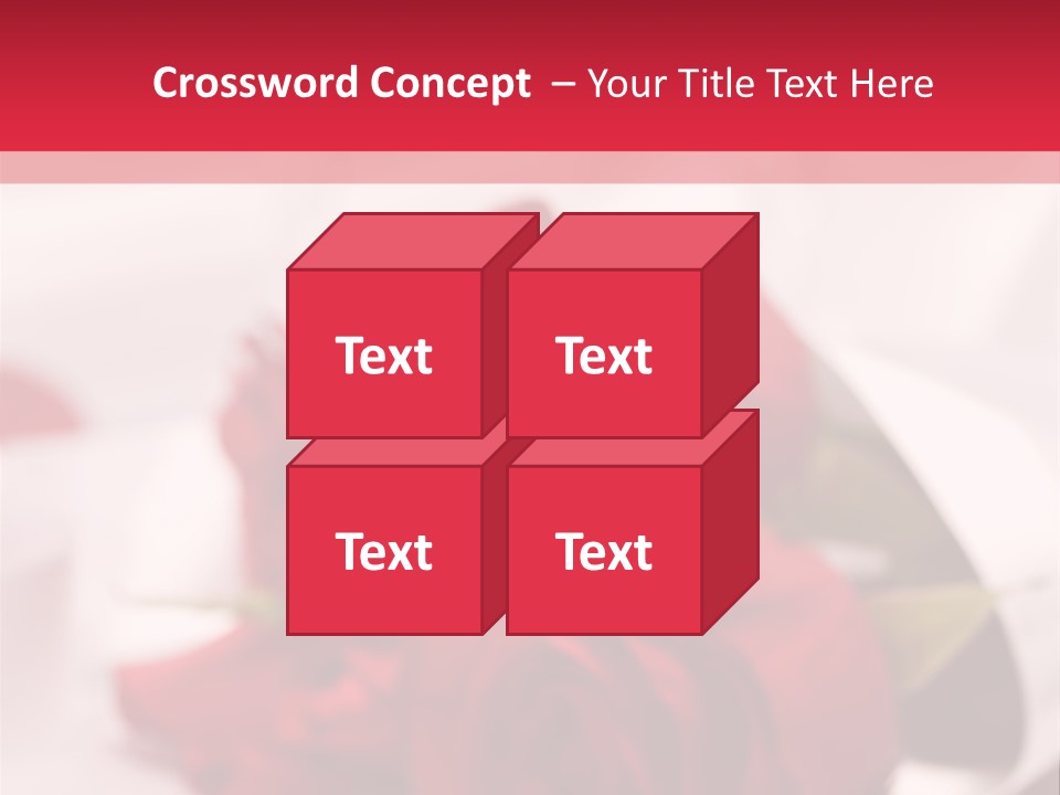 Offwhite Horizontal Floral PowerPoint Template