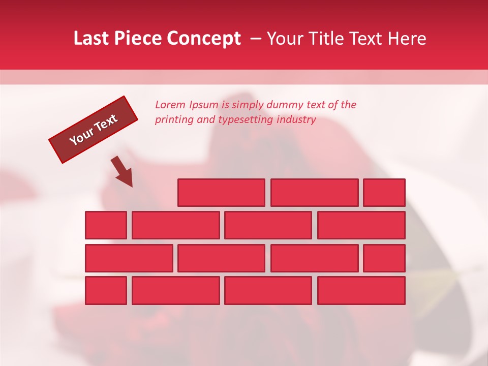 Offwhite Horizontal Floral PowerPoint Template