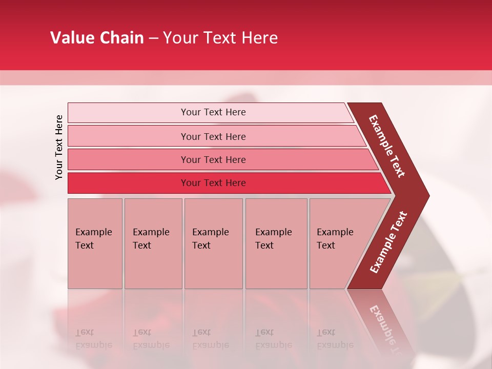 Offwhite Horizontal Floral PowerPoint Template