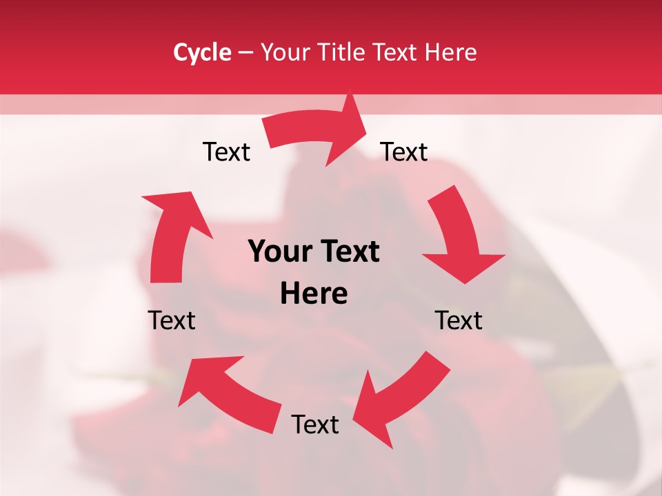 Offwhite Horizontal Floral PowerPoint Template