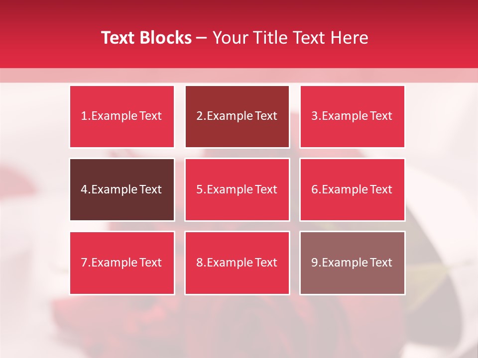 Offwhite Horizontal Floral PowerPoint Template