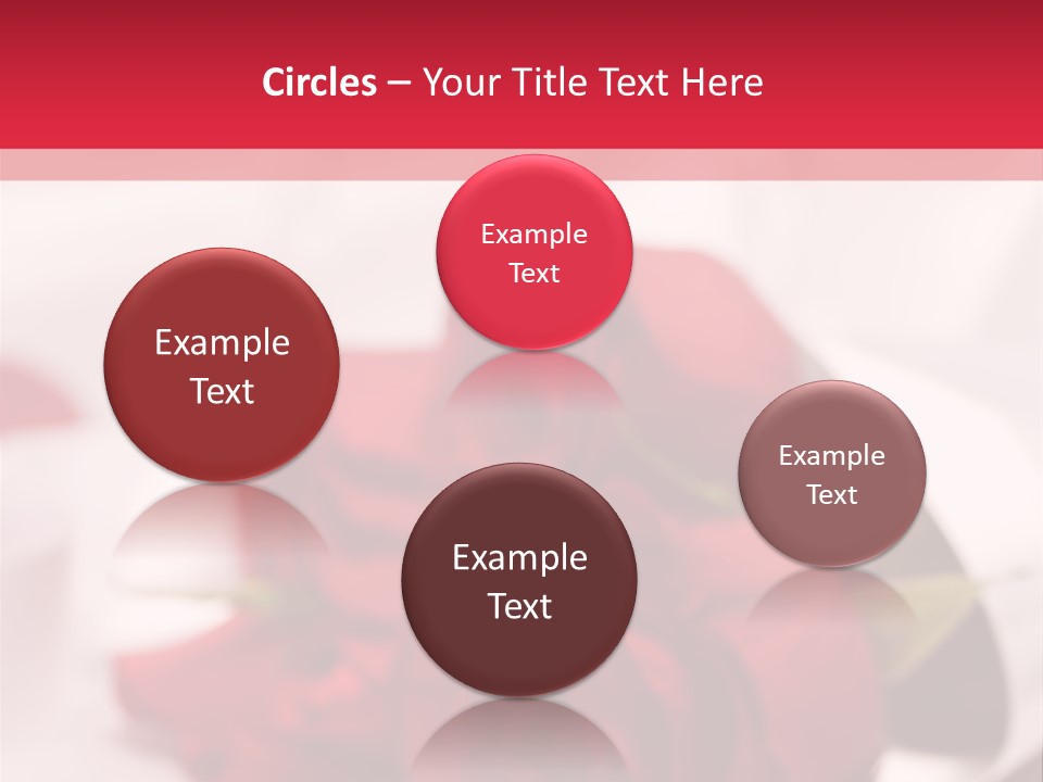 Offwhite Horizontal Floral PowerPoint Template