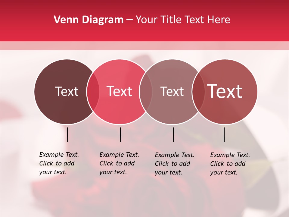 Offwhite Horizontal Floral PowerPoint Template