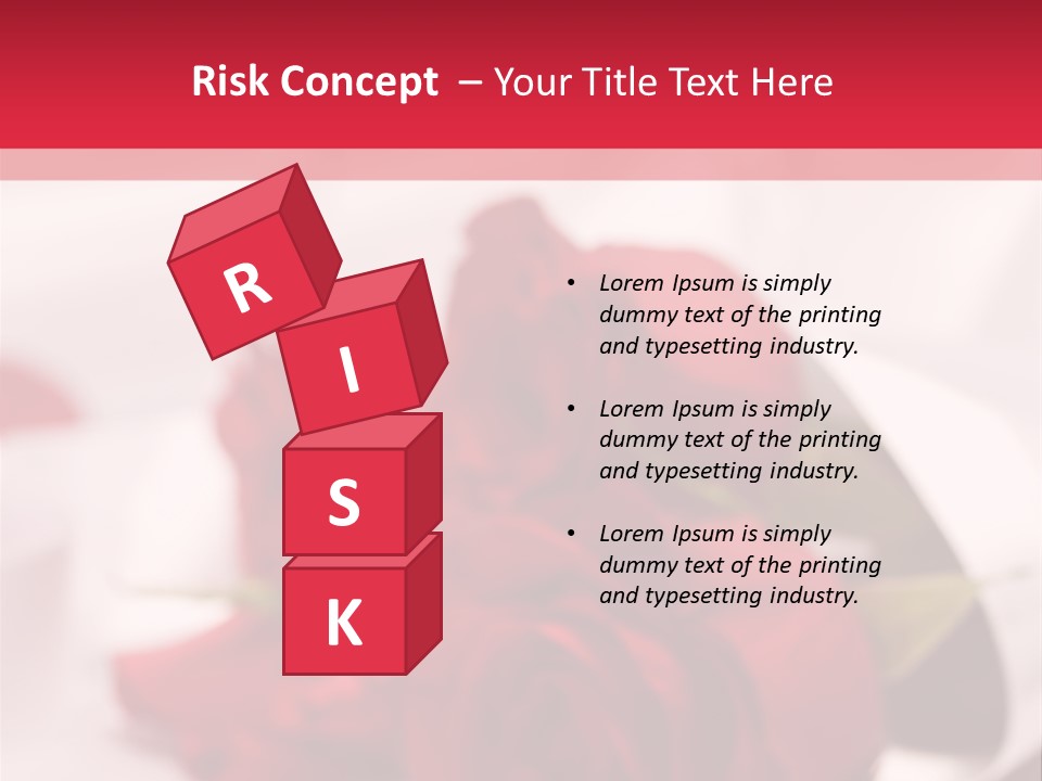 Offwhite Horizontal Floral PowerPoint Template