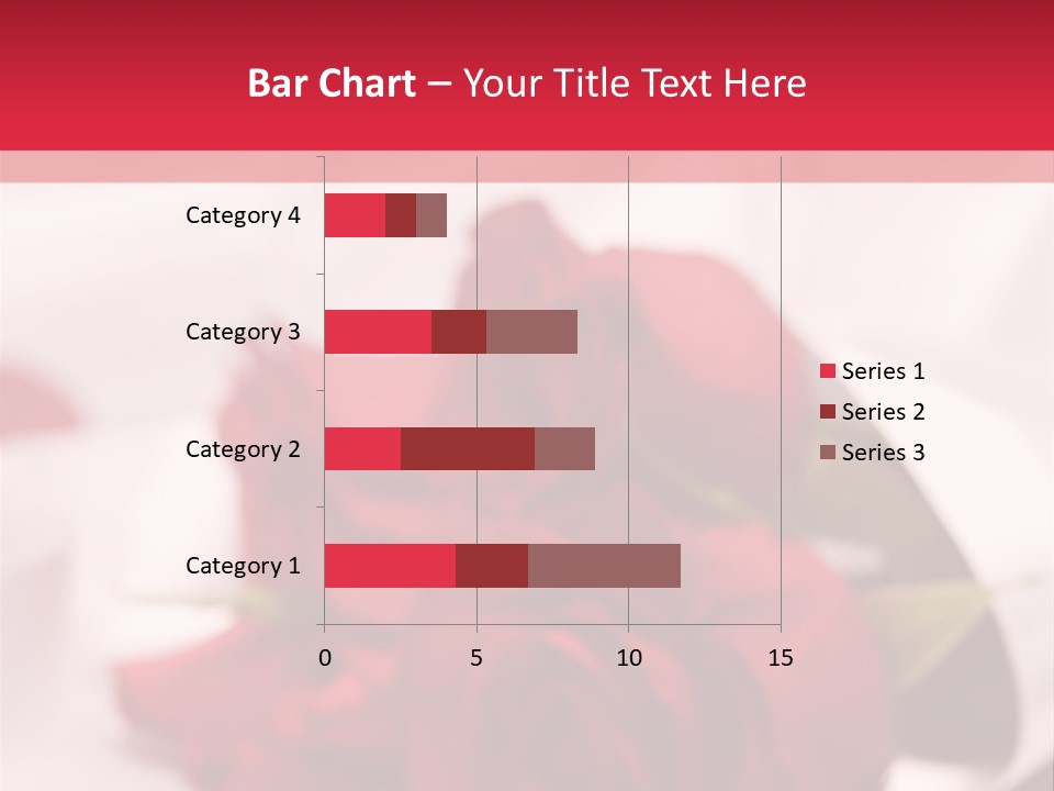 Offwhite Horizontal Floral PowerPoint Template
