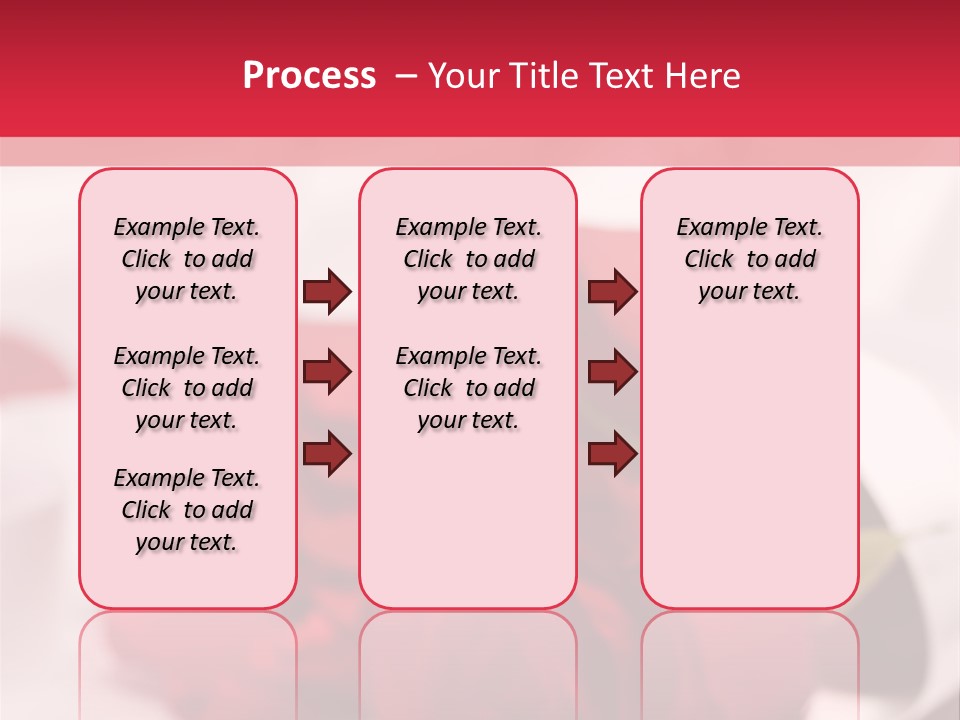 Offwhite Horizontal Floral PowerPoint Template