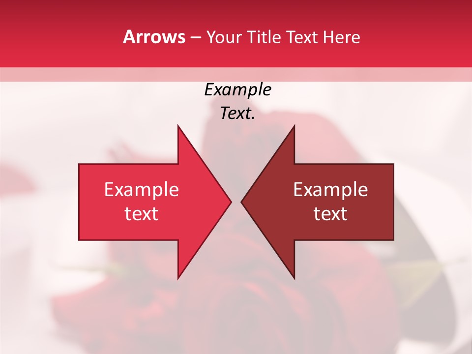 Offwhite Horizontal Floral PowerPoint Template