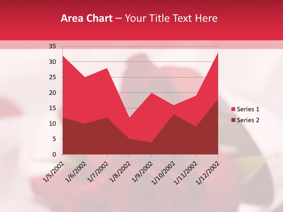 Offwhite Horizontal Floral PowerPoint Template