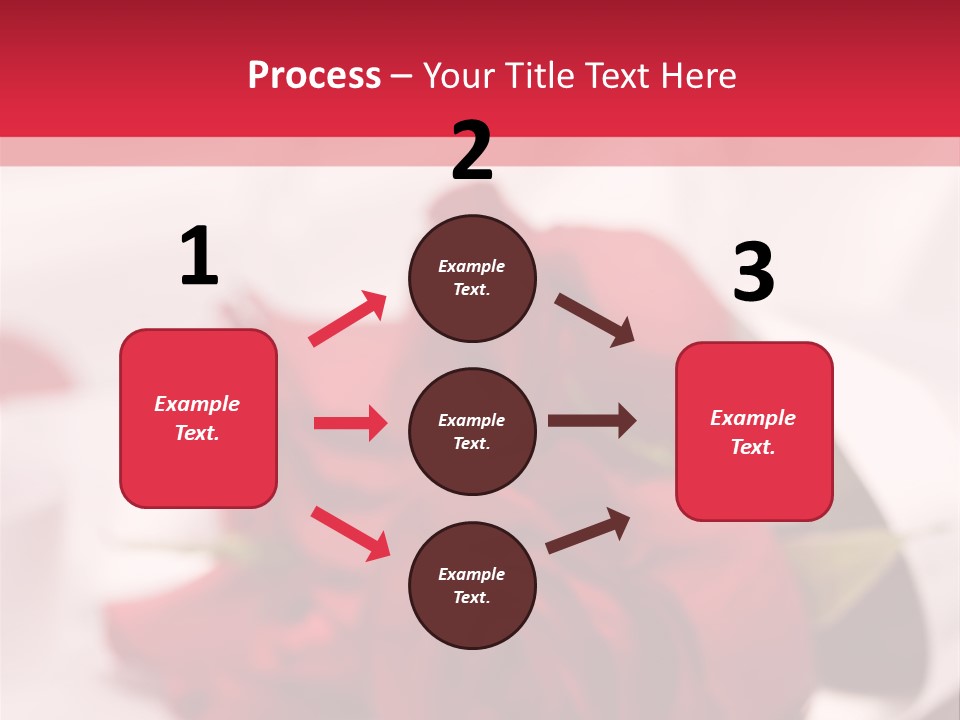 Offwhite Horizontal Floral PowerPoint Template